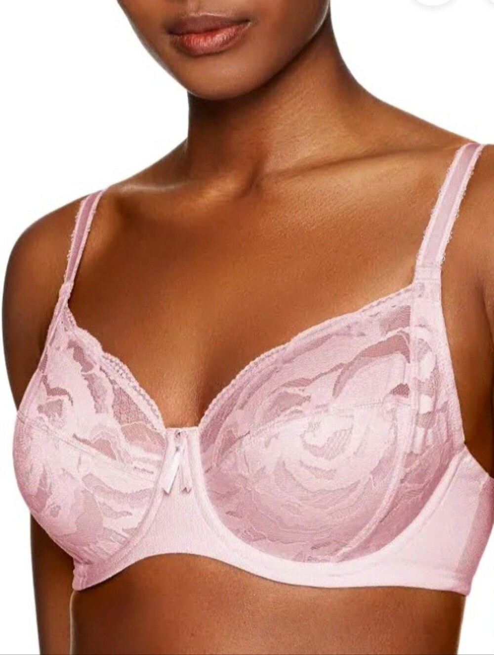 Wacoal Pink Lace Underwire Bra